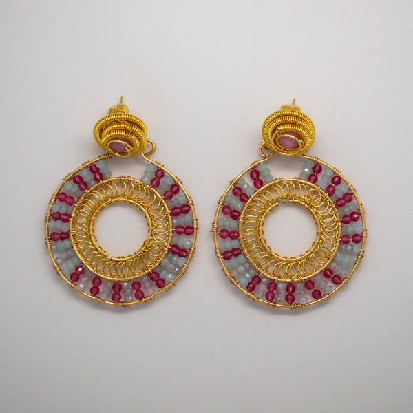 AROS EN FORMA DE DISCOS DE ALAMBRISMO